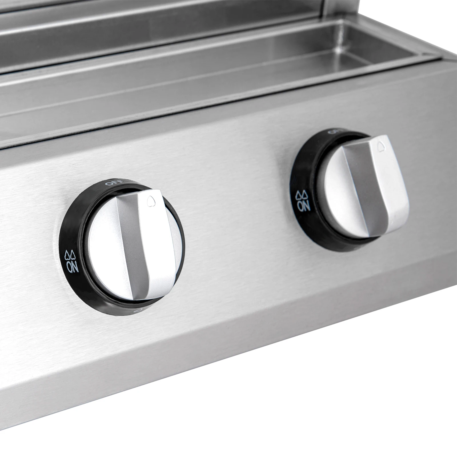 Height Adjustable Stainless Steel Smokeless Grill with 4 Individual Burners - Image 3