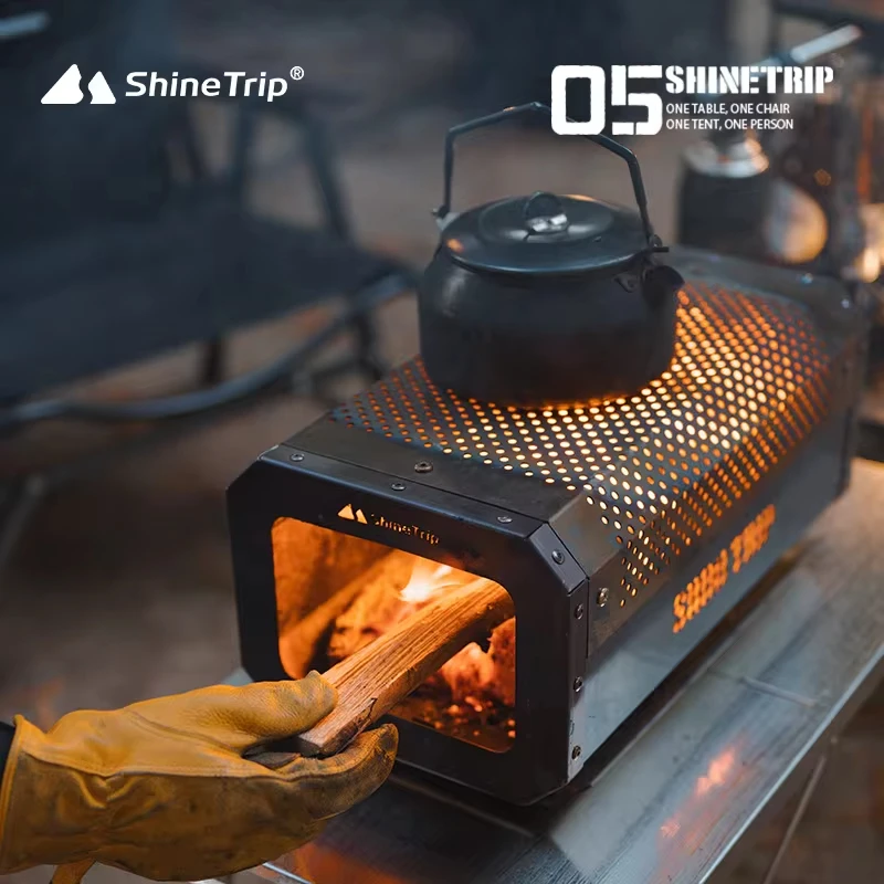 Outdoor Honeycomb Tabletop Burning Stove - Image 6